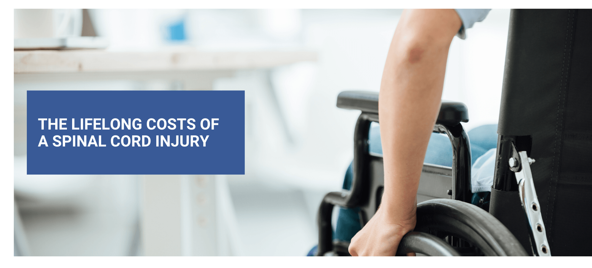 The Lifelong Costs of a Spinal Cord Injury